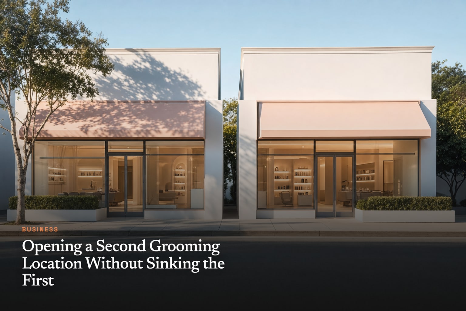 Opening a Second Grooming Location Without Sinking the First