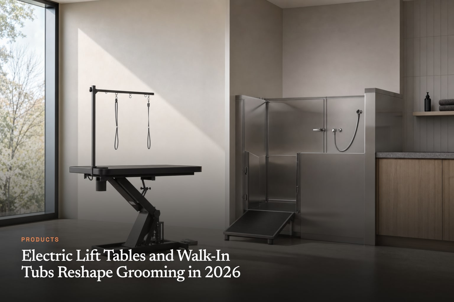 Electric Lift Tables and Walk-In Tubs Reshape Grooming in 2026