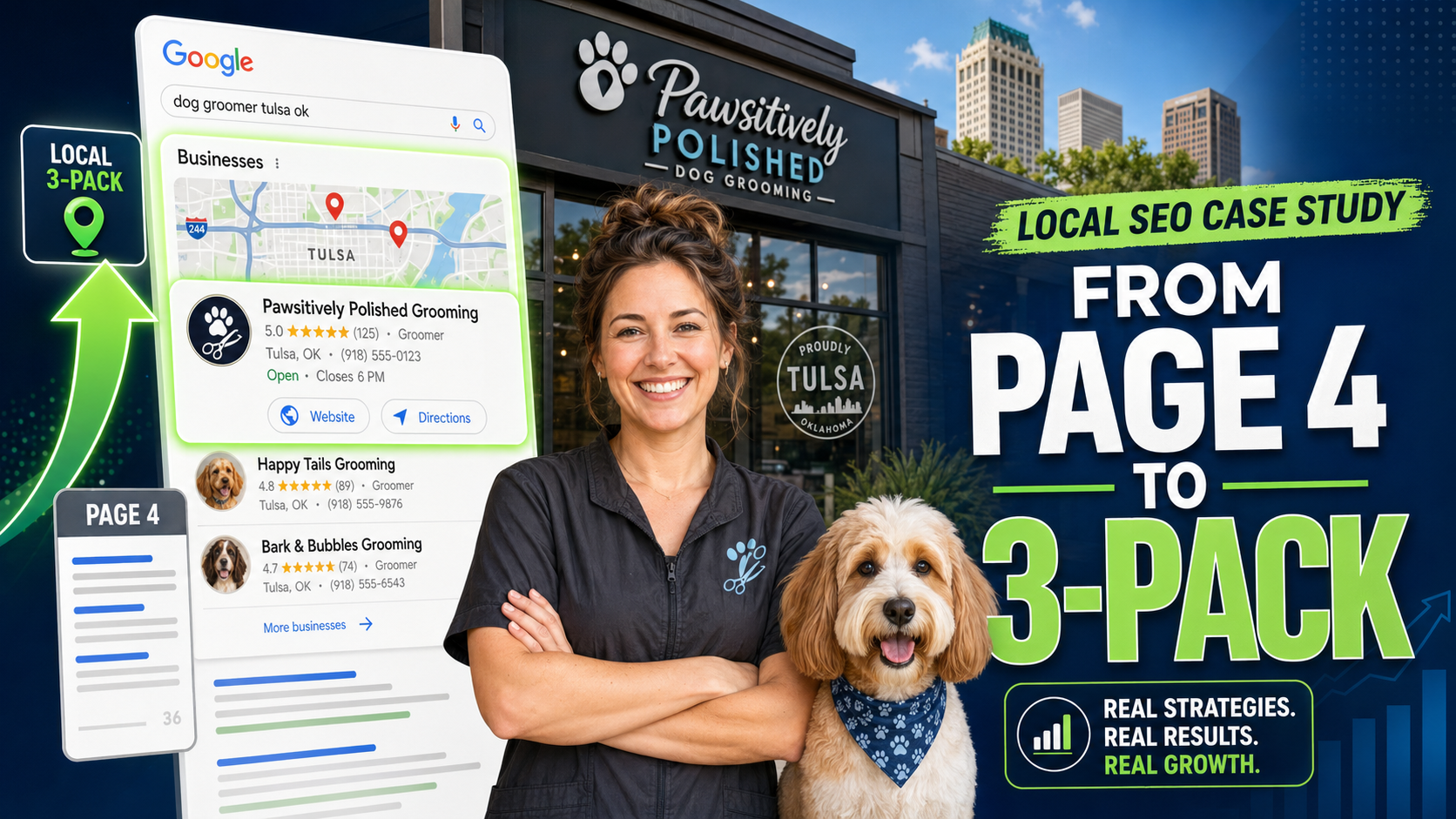 How a Tulsa Groomer Climbed From Page 4 to the 3-Pack