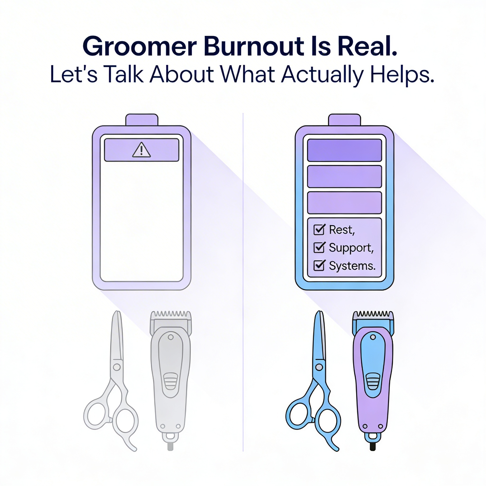 Groomer Burnout Is Real. Let's Talk About What Actually Helps