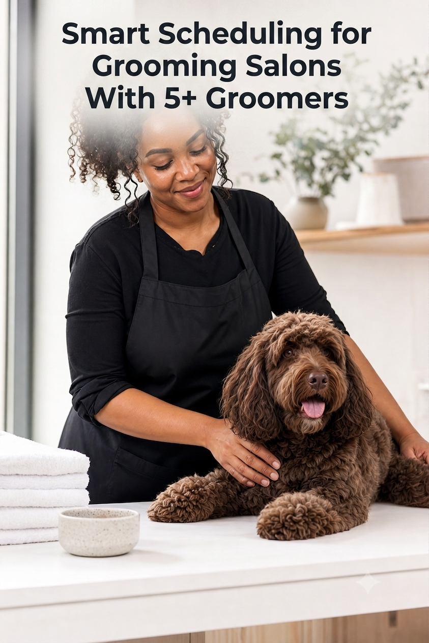 Smart Scheduling for Grooming Salons With 5+ Groomers